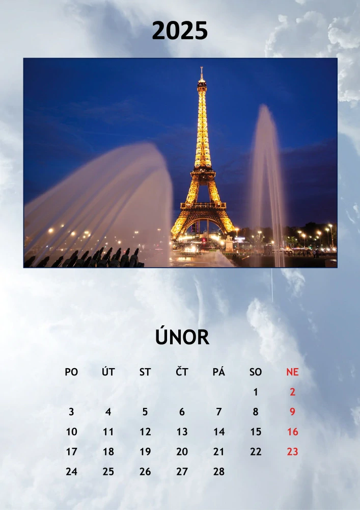 Kalendář DIVY SVĚTA A3, A4 